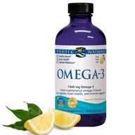 Nordic Naturals Omega kyseliny 3 1560mg Citrón 473ml