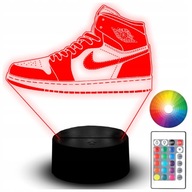 Lampka Nocna LED Statuetka RGB 3D Grawer But Streetwear Nike Air Jordan