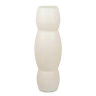 Dekoratívna váza W-348A krémová H:50cm D:16cm