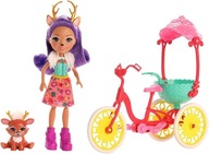Enchantimals Przyjaciele na rowerze GJX30 Mattel