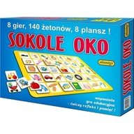 Gry edukacyjne dla dzieci na refleks i pamięć - Sokole Oko - Adamigo - 4+