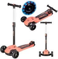 HLB122 LED РОЖЕВИЙ ДИТЯЧИЙ СКУТЕР NILS FUN