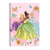 Zápisník Princesses Disney Magical Béžový Ružový A4 80 Karty