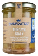 TUŃCZYK BIAŁY FILETY MSC W BIO OLIWIE Z OLIWEK EXTRA VIRGIN 200 g (130 g) (