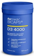 Witamina D3 4000 Bicaps D3 Formeds 120 kapsułek