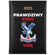 Kalendarz Książkowy A5 2025 CRYSTAL PALACE FC *TWOJE IMIĘ* Dla Kibica Wzory