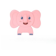 ІГРАШКА ДЛЯ ПІДКИДАННЯ КІЛЕЦЬ - РОЖЕВИЙ СЛОН ДЛЯ ВПРАВ НА СПРИТНІСТЬ