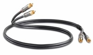 QED QE6100 kábel 2x RCA (cinch) - 2x RCA (cinch) 0,6 m