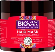 Biovax Regeneračná maska na vlasy Japonská čerešňa Hair Mask 250 ml