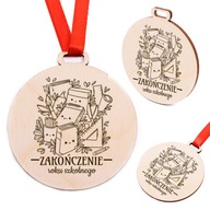 Medal na zakończenie roku szkolnego upominek dla absolwentów dzieci wzory