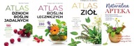 Atlas dzikich roślin + Atlas leczniczych + Atlas ziół + Naturalna apteka