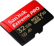 Karta EXTREME PRO microSD 32GB 100/90/U3 A2 (Január 2024)