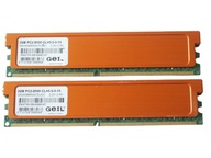 Pamięć DDR2 PC2 4GB 1066MHz PC8500 Geil Ultra 2x 2GB Dual Gwarancja