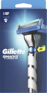 Gillette Mach 3 Turbo 3D Maszynka do golenia + 1 Wkład Ostrza