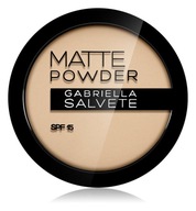 Gabriella Salvete Matte Powder zmatňujúci púder SPF 15 odtieň 01 8 g