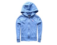 POLO RALPH LAUREN FULL ZIP HOODIE Dziewczęca Bluza S(7) / 122 - 128