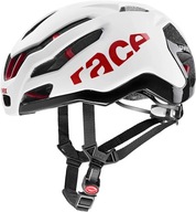 Kask rowerowy Uvex RACE 9 white red 53-57