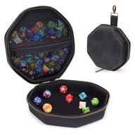 SAKWA HRÁČA - 3V1 DICE CASE TRAY PODNOS NA KOCKY FIGÚRKY NA RPG RELÁCIU DND