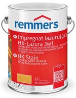 Impregnat lazurujący do drewna HK-LAZURA 3w1 dąb jasny 2,5l - REMMERS