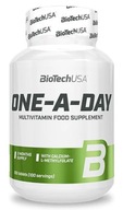 BIO TECH ONE A DAY 100 TABS KOMPLETNÁ SADA VITAMÍNOV NA 100 DNÍ