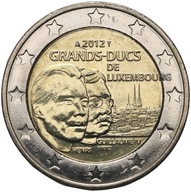 Luksemburg, 2 euro 2012, Wilhelm IV