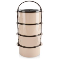 EBÉDLŐTÁL 4 SZINTES MUNKAÉTEL TÁROLÓ 4X1,5L