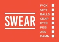 Swear Vouchers : The Filthy Way to Say What You Really Think / Summersdal