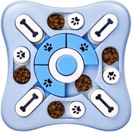Vzdelávacia hračka pre psa interaktívna na čuch modrá
