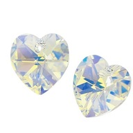 Swarovski 6228 Srdce Heart 14mm Crystal AB