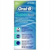 Oral-B Super Floss pre ortopedické strojčeky a protézy 50 ks