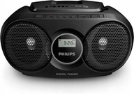 Radioodtwarzacz PHILIPS AZ215B Boombox Odtwarzacz CD FM AUX Czarny HIT!