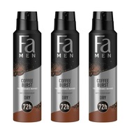 Fa MEN Coffe Burst Antiperspirant v spreji x3