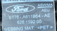 Gurten Sicherheits mitte heck FORD TOURNEO COURIER MK1 ET76-A611B64-AE