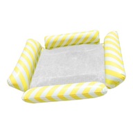 Nadmuchiwane łóżko hamakowe dla dorosłych dzieci w kolorze żółtym
