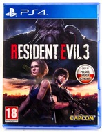 Resident Evil 3 Remake PL PO POLSKU PS4 PS5 NOWA NA PŁYCIE