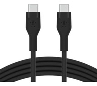 Kabel Przewód Belkin Silicone 2.0 USB-C - USB-C 3 metry Czarny