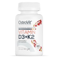 Ostrovit Vitamín D3 + K2 90 tabliet.