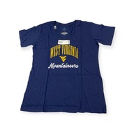 Bluzka T-shirt damski Fanatics West Virginia Mountaineers NCAA M