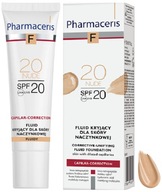 PHARMACERIS F Fluid kryjący naczynka SPF20 20 NUDE