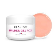 CLARESA Żel budujący UV do paznokci 15 g ROSE