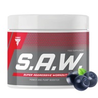 TREC SAW 200G PRE WORKOUT POMPA PUMP KREATYNA SIŁA MIĘŚNIE