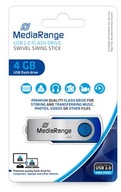USB flash disc MediaRange 4GB, USB 2.0, 4GB