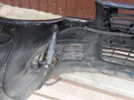 bumper front VW EOS 08r washers complete black