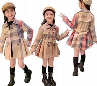 Jarná bunda PARKA Kabát pre dievčatko