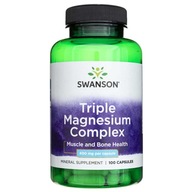 Swanson Triple Magnesium Complex 3 Form Magnézium 100 kapszula