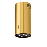 Okap kuchenny wyspowy MAAN Malwa Złoty Połysk Tuba 39cm LED Premium Line
