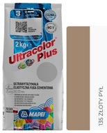 MAPEI FUGA Ultracolor Plus 135 ZŁOTY PYŁ 2kg