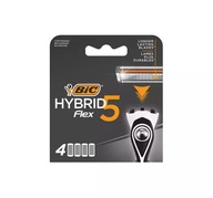 BIC HYBRID FLEX5 WKŁADY DO MASZYNKI 4 SZTUKI