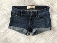 HOLLISTER__DŻINSOWE szorty SPODENKI jeans__34 XS