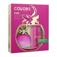 Benetton Colors Pink for Her EDT 50ml+Deo 150ml